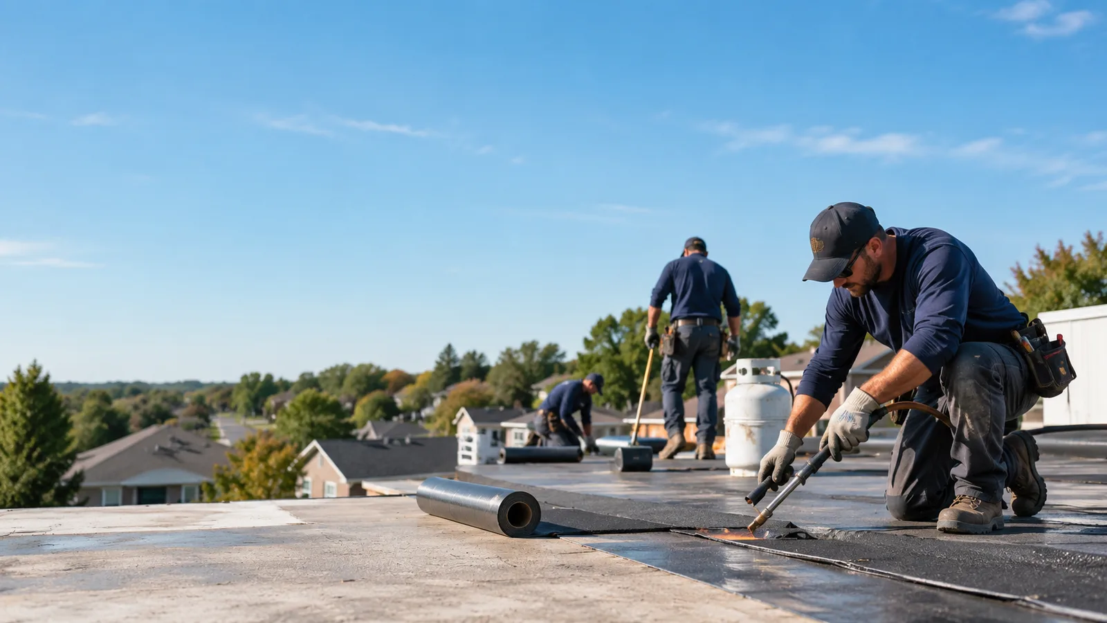 Flat Roof Leak Repair providers in Watson, IL